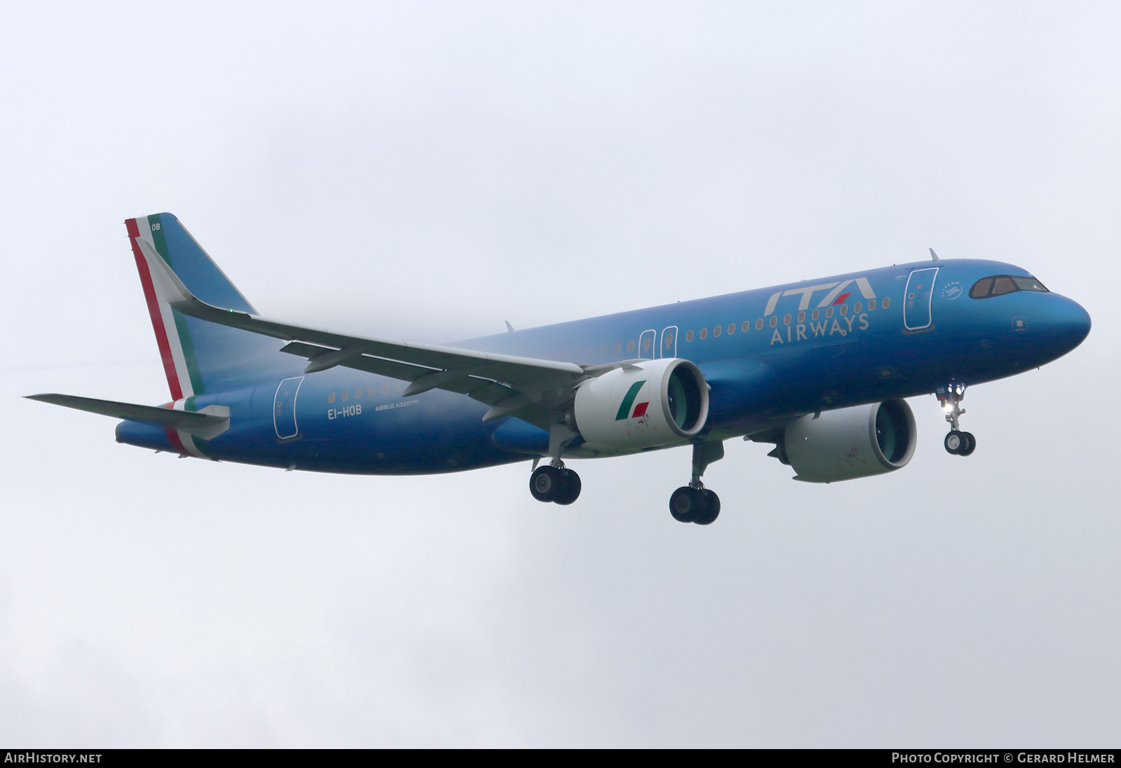 Aircraft Photo of EI-HOB | Airbus A320-272N | ITA Airways | AirHistory.net #617002