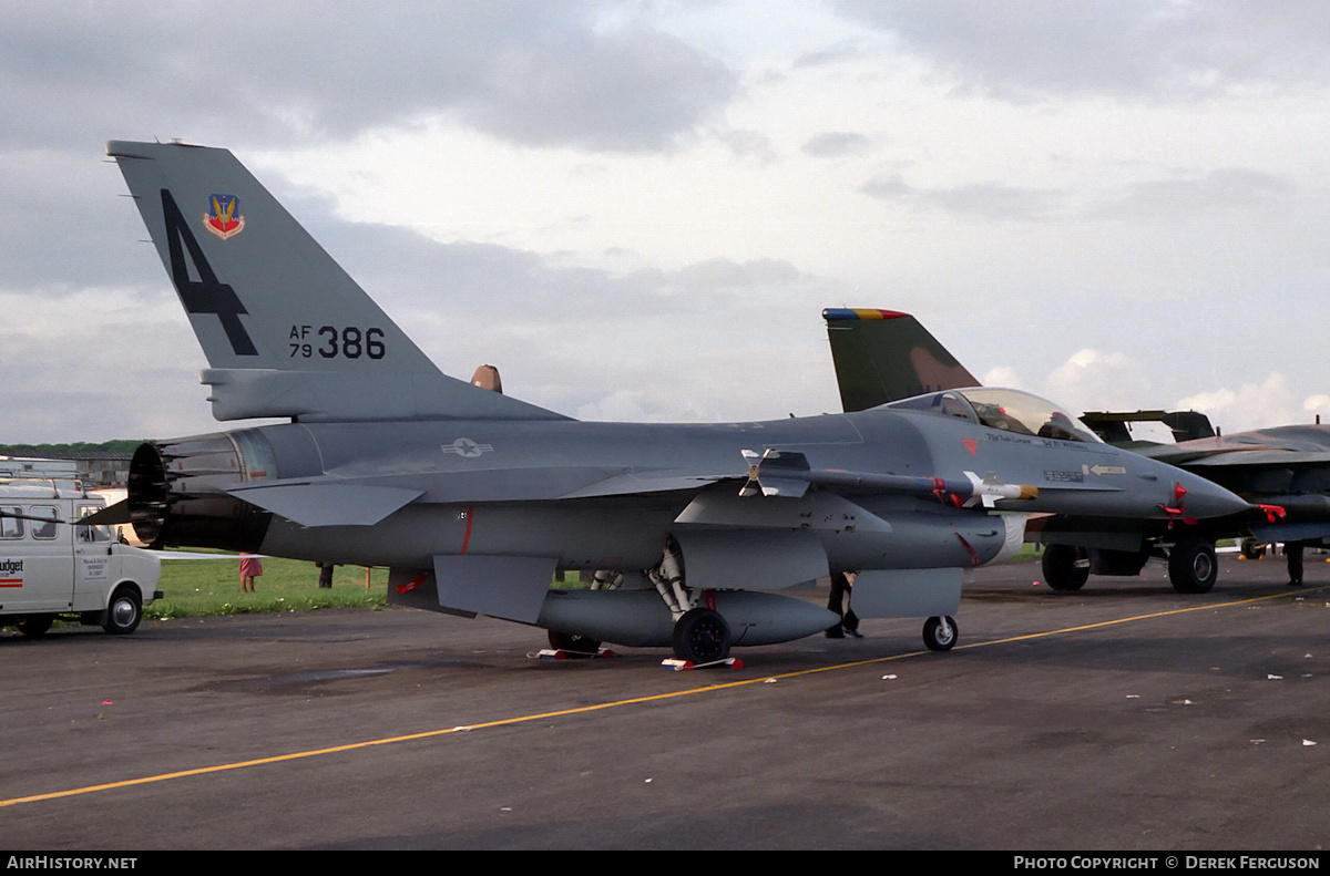 Aircraft Photo of 79-0386 / AF79-386 | General Dynamics F-16A Fighting Falcon | USA - Air Force | AirHistory.net #617004