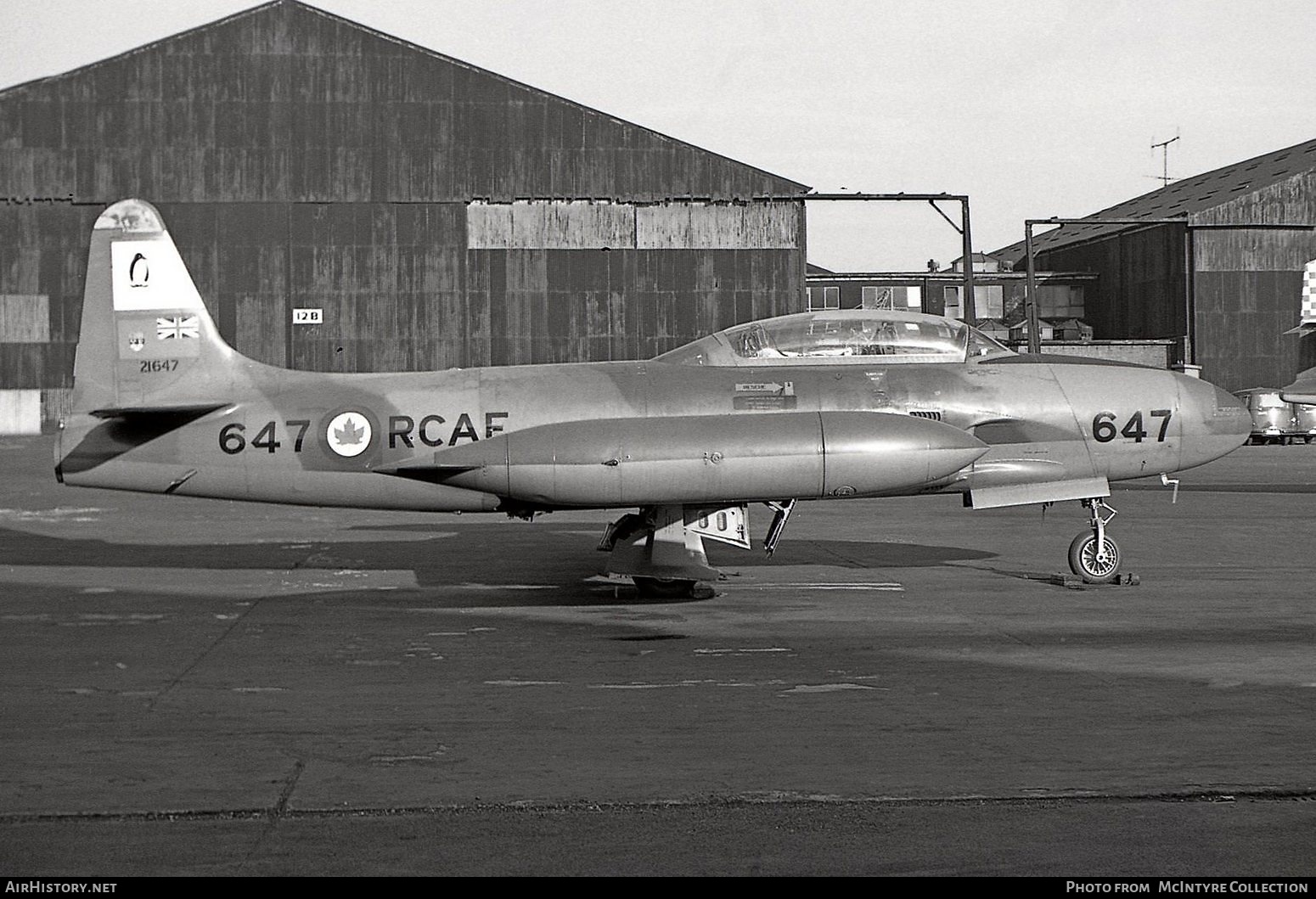 Aircraft Photo of 21647 | Canadair T-33AN Silver Star 3 | Canada - Air Force | AirHistory.net #617005