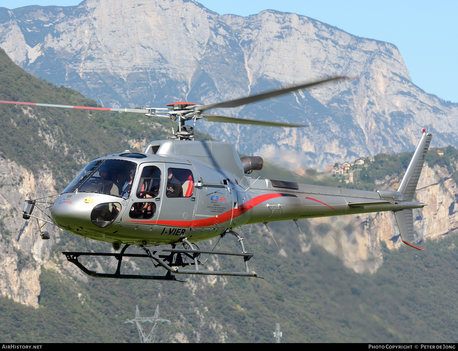 Aircraft Photo of I-VIER | Eurocopter AS-350B-3 Ecureuil | E+S Air | AirHistory.net #617007