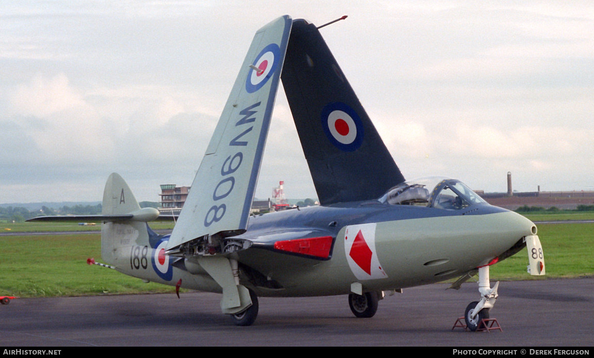 Aircraft Photo of WV908 | Hawker Sea Hawk FGA6 | UK - Navy | AirHistory.net #617014