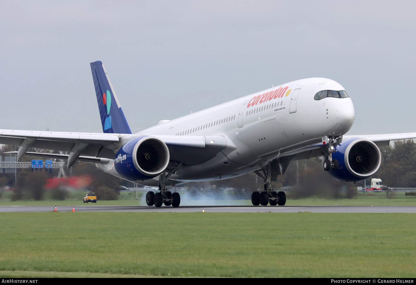 Aircraft Photo of EC-NZF | Airbus A350-941 | Corendon Dutch Airlines | AirHistory.net #617015