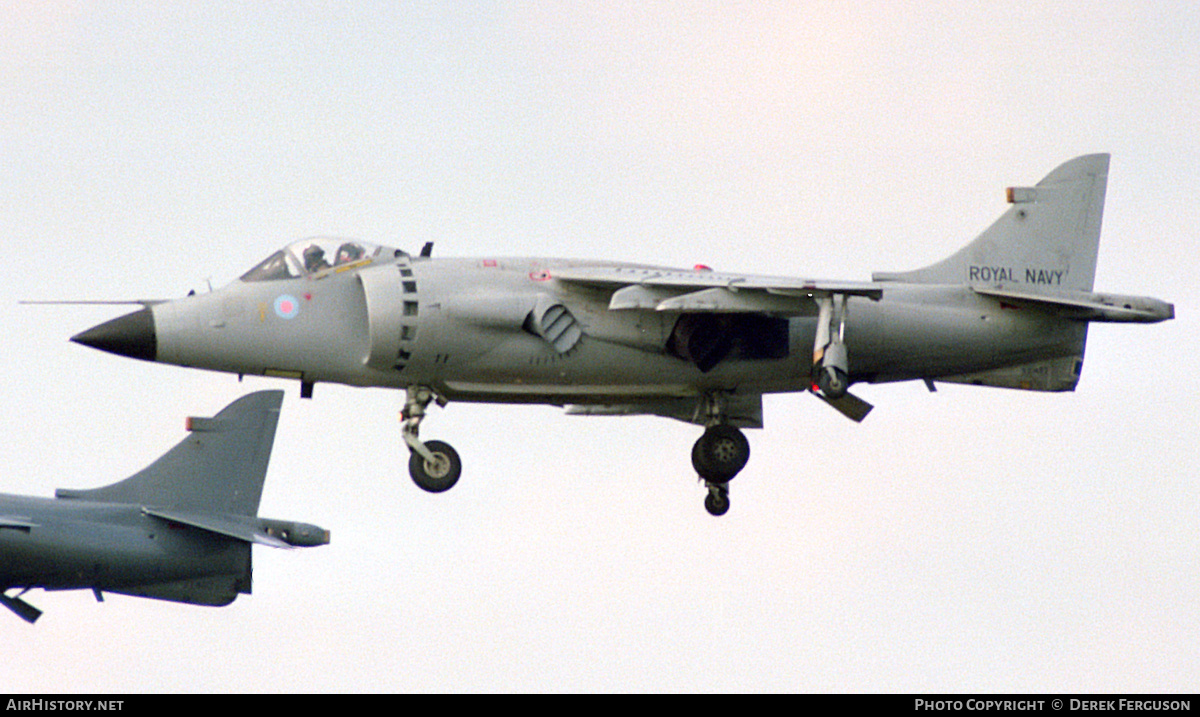 Aircraft Photo of XZ457 | British Aerospace Sea Harrier FRS1 | UK - Navy | AirHistory.net #617030