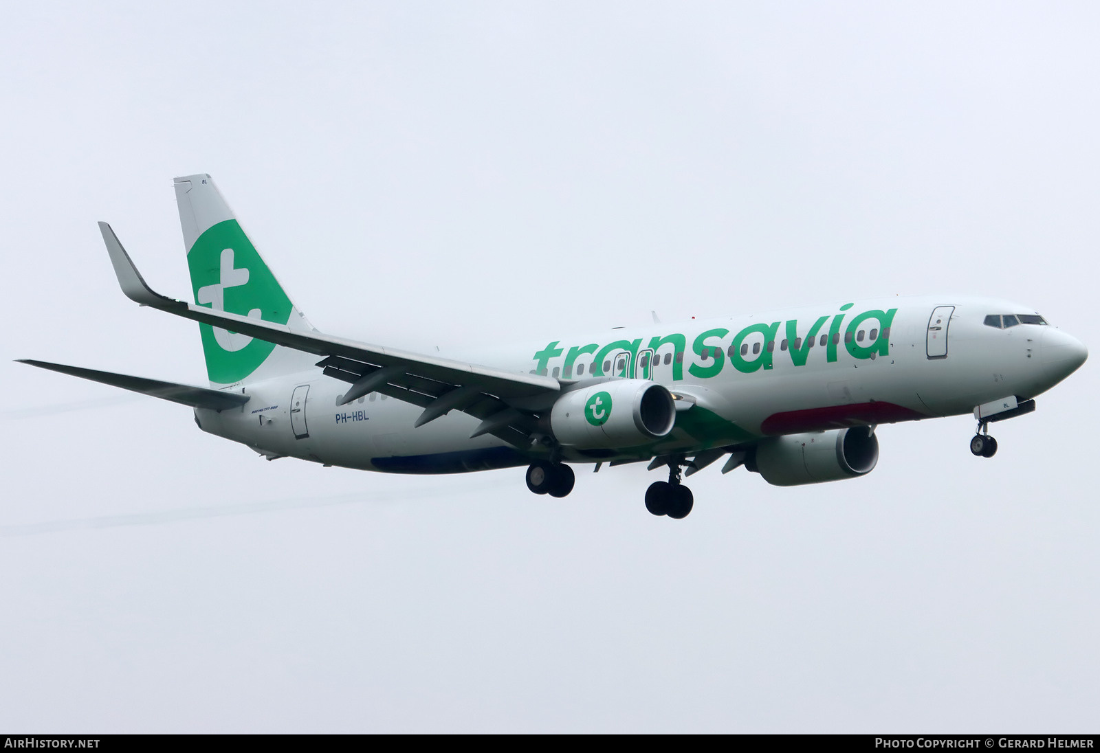 Aircraft Photo of PH-HBL | Boeing 737-82R | Transavia | AirHistory.net #617046