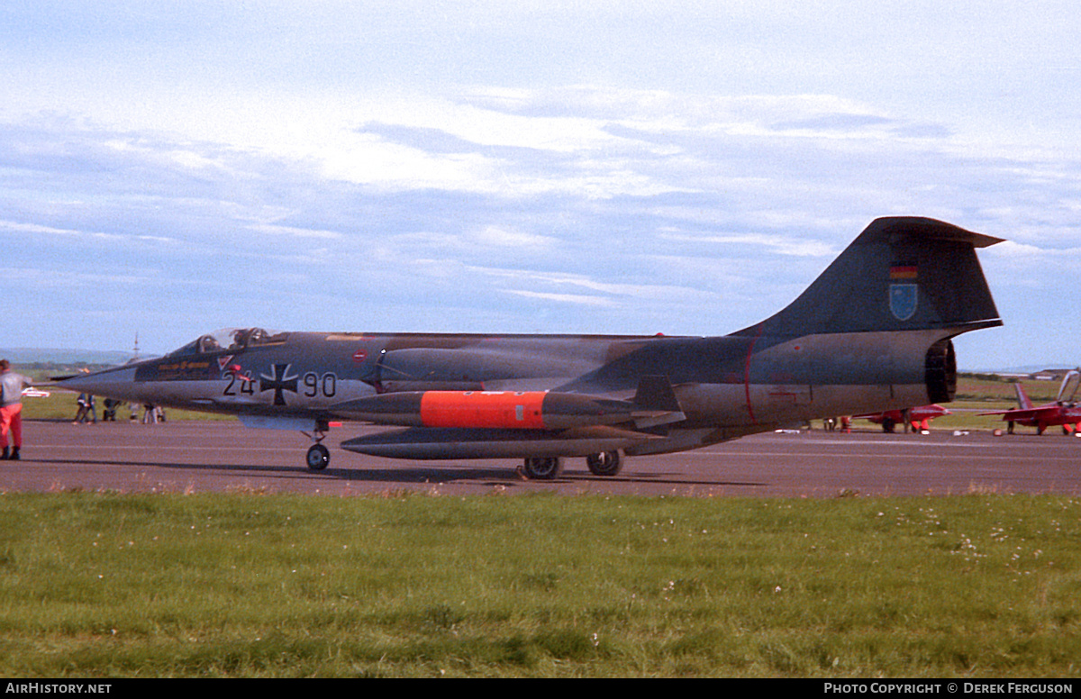 Aircraft Photo of 2490 | Lockheed F-104G Starfighter | Germany - Air Force | AirHistory.net #617059