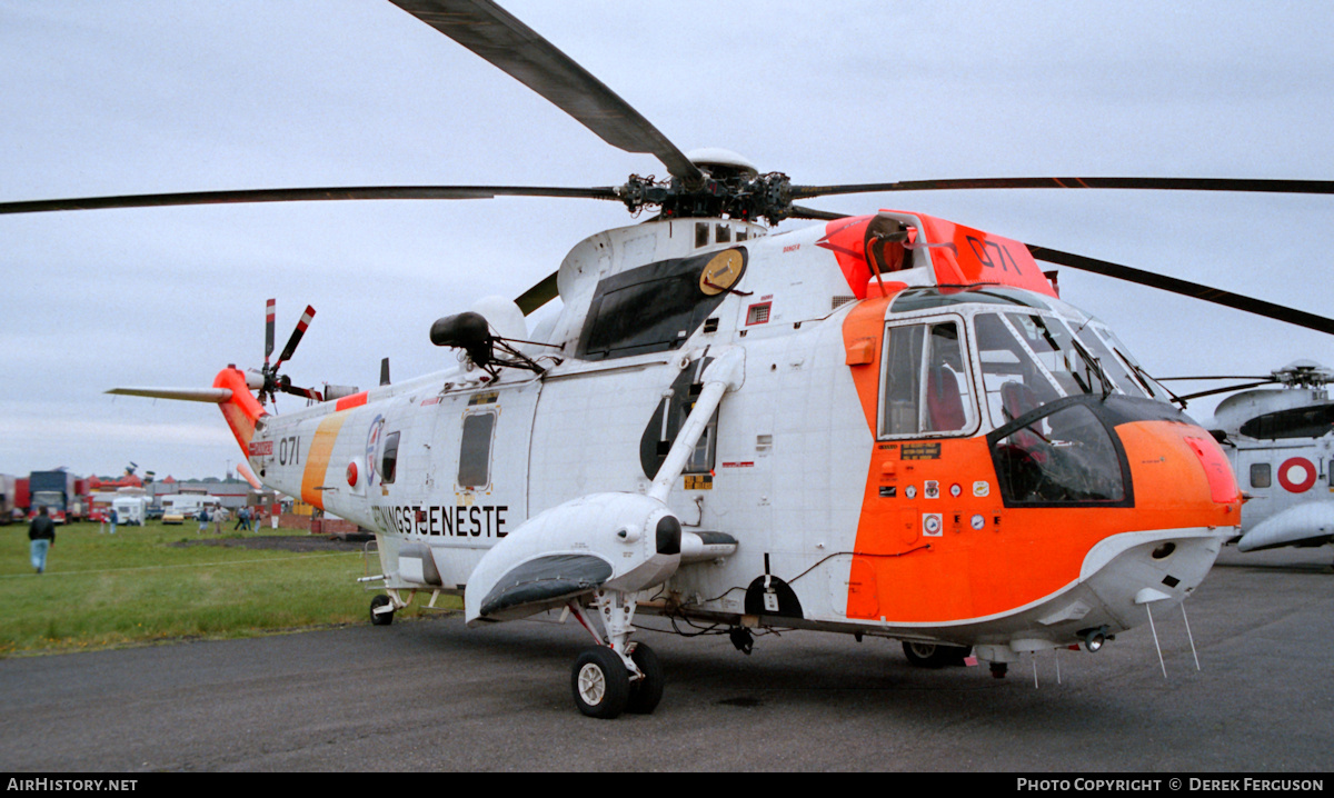 Aircraft Photo of 071 | Westland WS-61 Sea King Mk43B | Norway - Air Force | AirHistory.net #617063