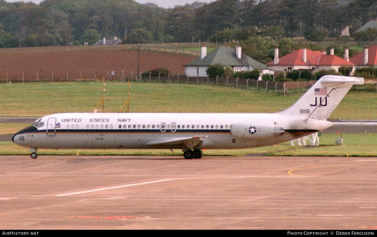 Aircraft Photo of 159118 / 9118 | McDonnell Douglas C-9B Skytrain II | USA - Navy | AirHistory.net #617073