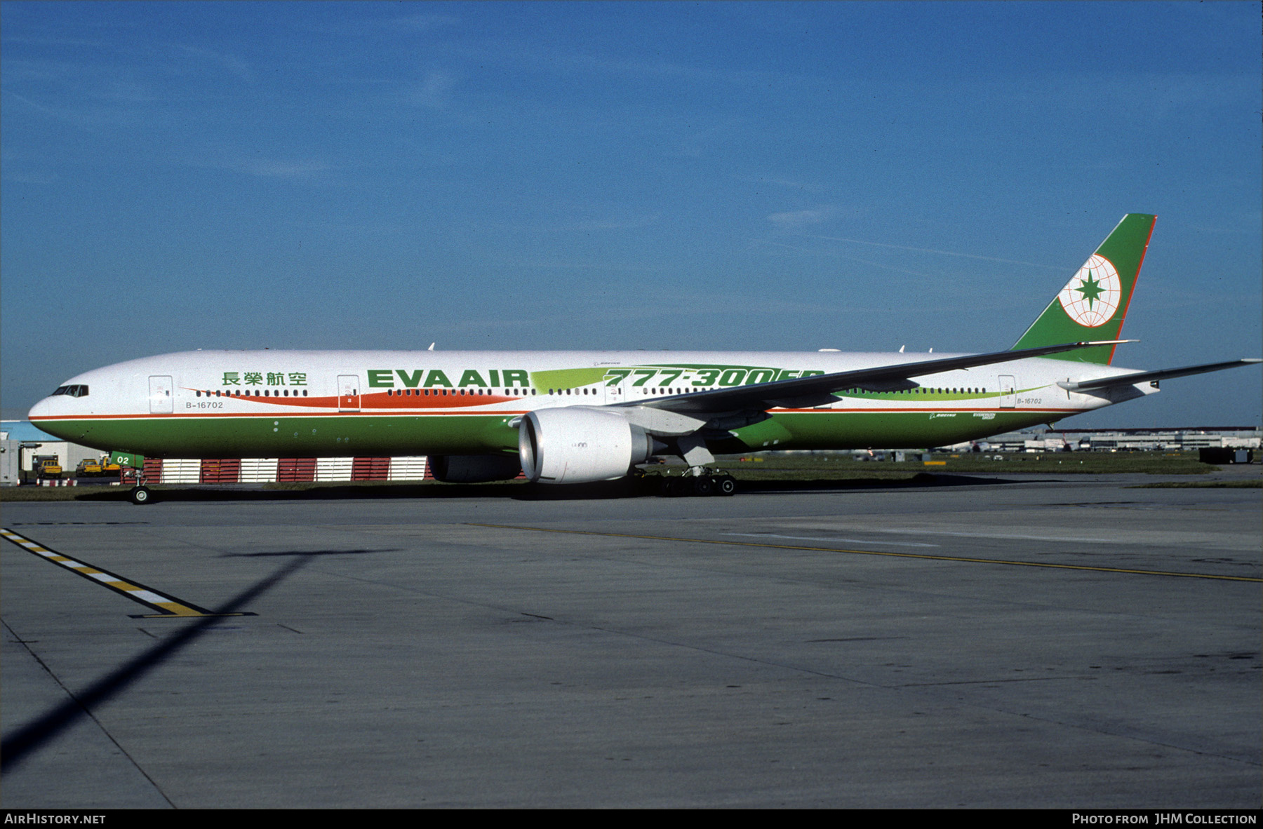 Aircraft Photo of B-16702 | Boeing 777-35E/ER | EVA Air | AirHistory.net #617076