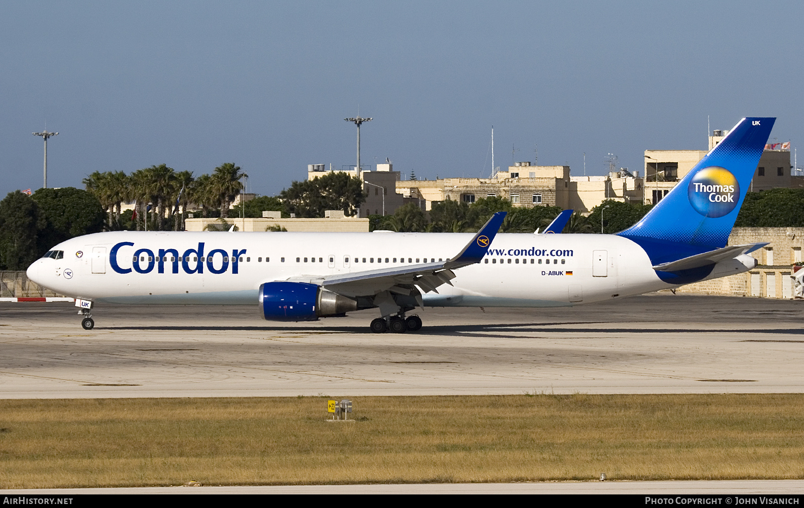 Aircraft Photo of D-ABUK | Boeing 767-343/ER | Condor Flugdienst | AirHistory.net #617098