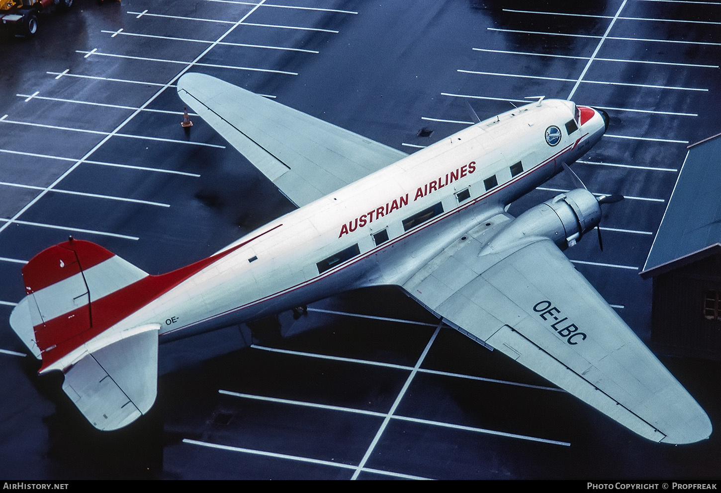 Aircraft Photo of OE-LBC | Douglas C-47A Skytrain | Austrian Airlines | AirHistory.net #617103