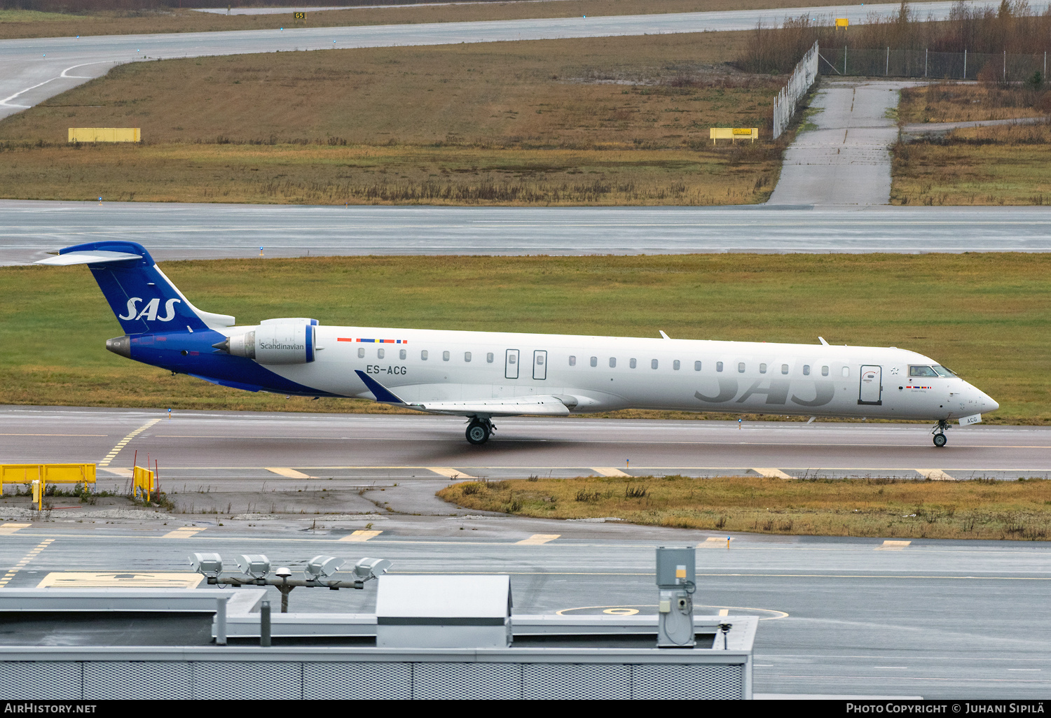 Aircraft Photo of ES-ACG | Bombardier CRJ-900LR (CL-600-2D24) | Scandinavian Airlines - SAS | AirHistory.net #617114