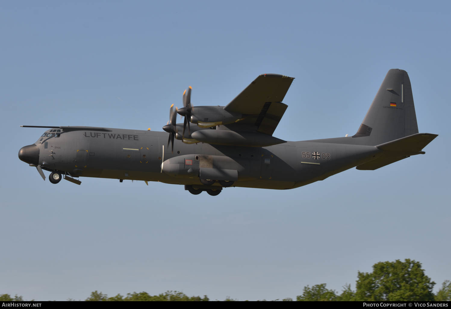 Aircraft Photo of 5503 | Lockheed Martin C-130J-30 Hercules | Germany - Air Force | AirHistory.net #617116