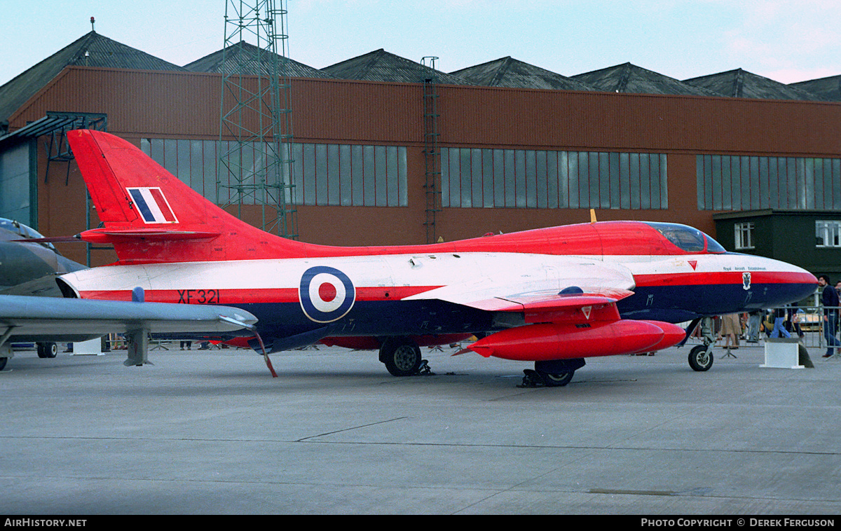 Aircraft Photo of XF321 | Hawker Hunter T7 | UK - Air Force | AirHistory.net #617158