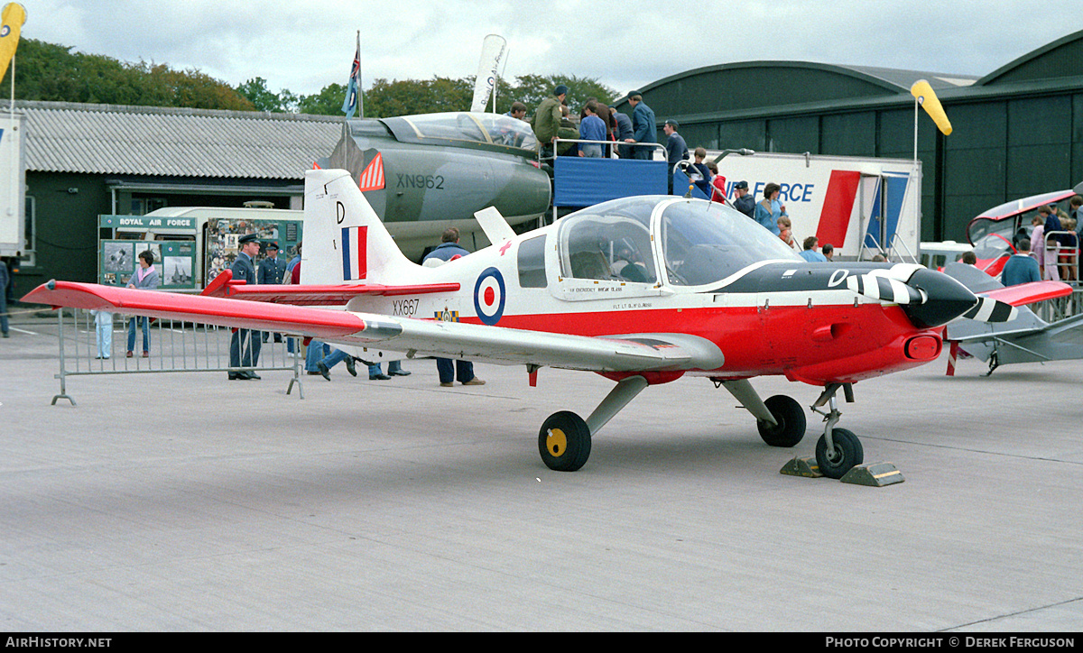 Aircraft Photo of XX667 | Scottish Aviation Bulldog 120/121 | UK - Air Force | AirHistory.net #617159