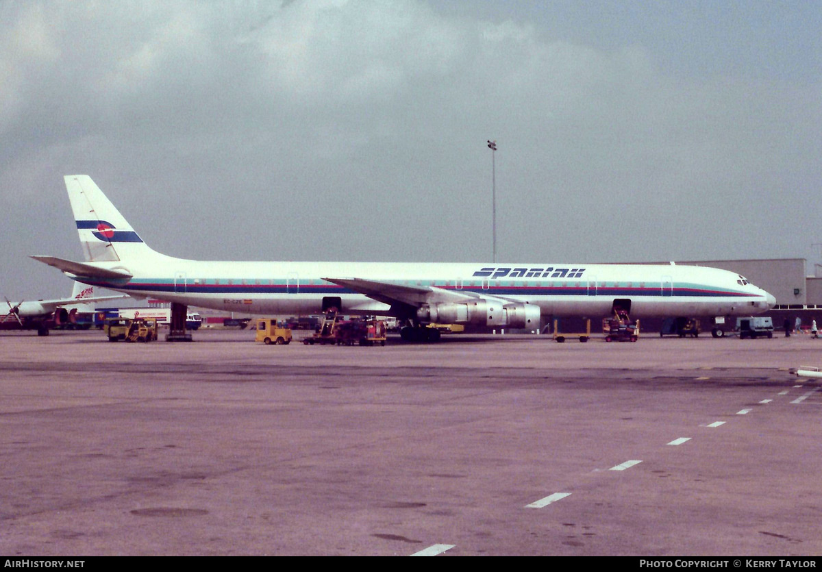 Aircraft Photo of EC-CZE | McDonnell Douglas DC-8-61 | Spantax | AirHistory.net #617183