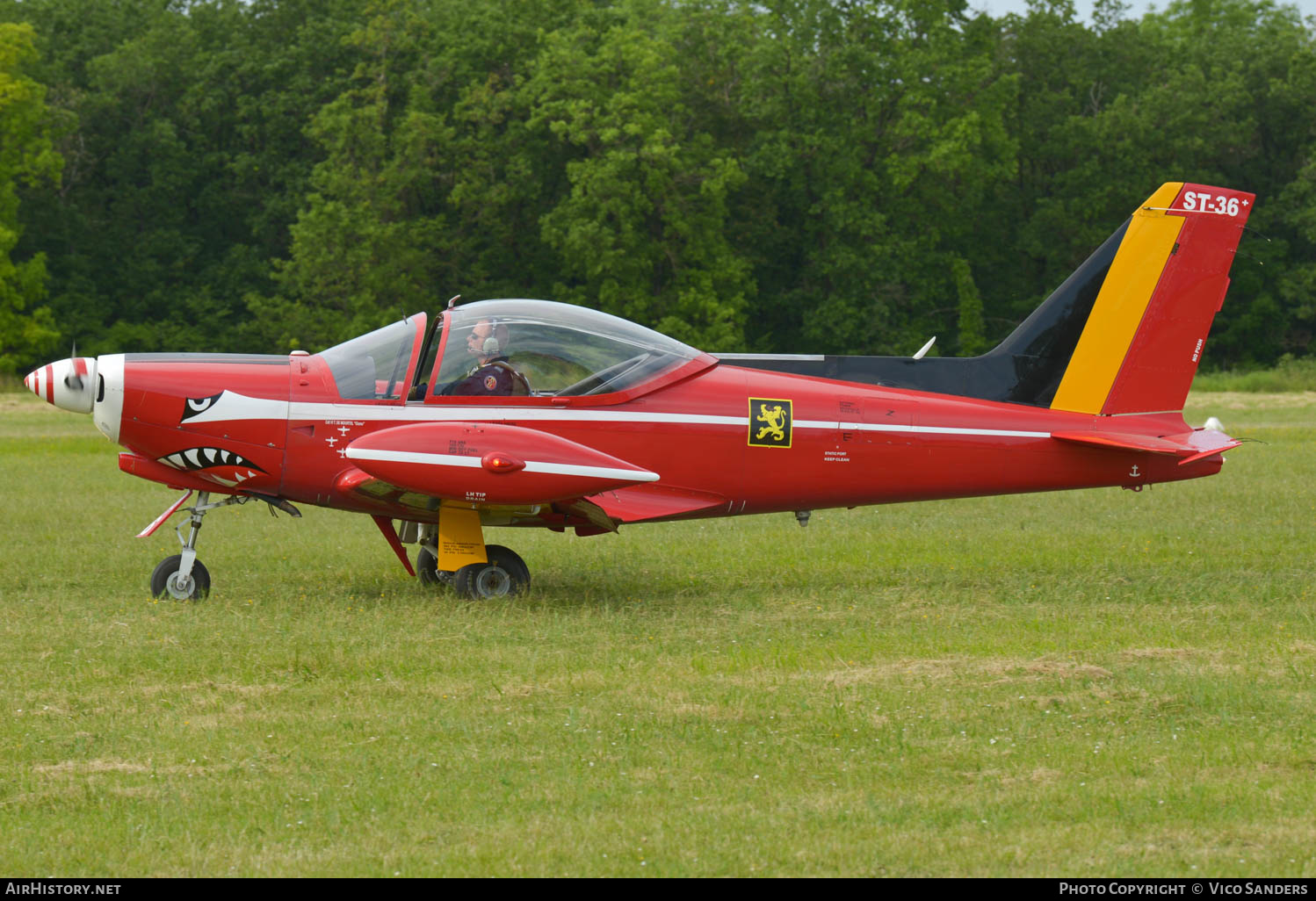 Aircraft Photo of ST-36 | SIAI-Marchetti SF-260M+ | Belgium - Air Force | AirHistory.net #617192