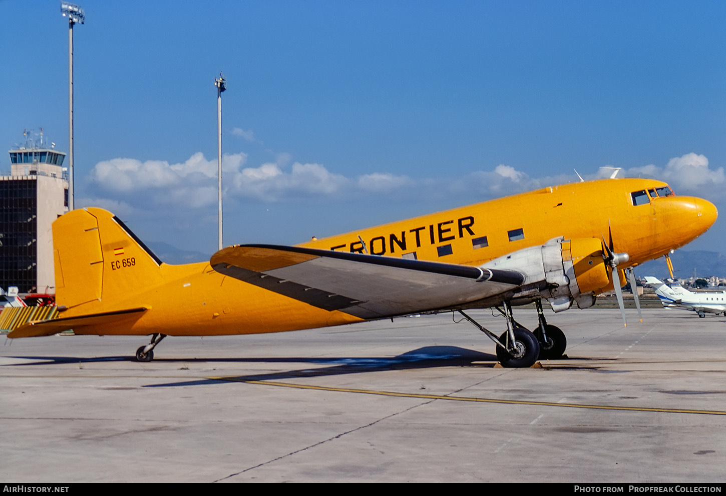 Aircraft Photo of EC-659 | Douglas C-47A Dakota | Frontier Air Service | AirHistory.net #617195