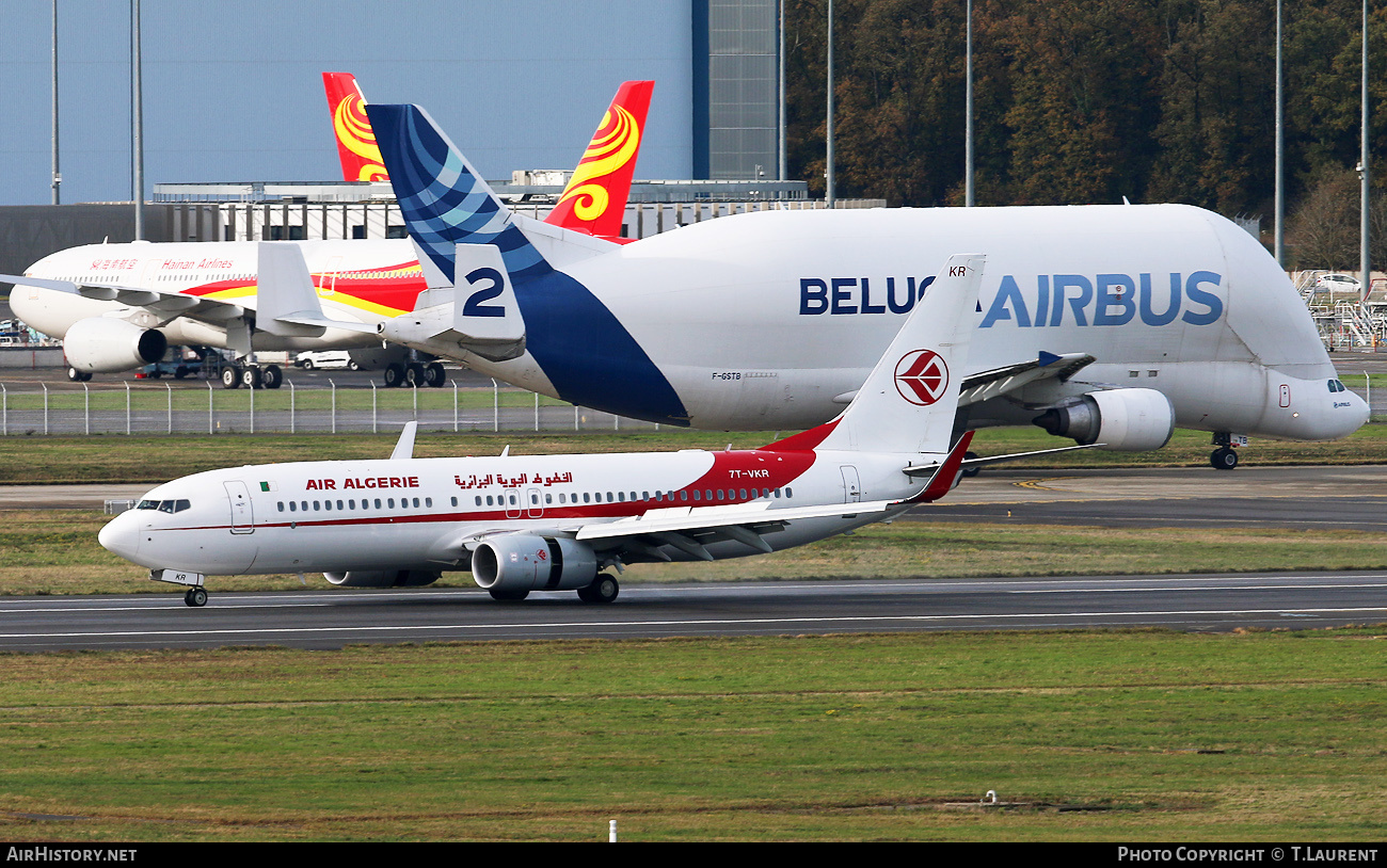 Aircraft Photo of 7T-VKR | Boeing 737-800 | Air Algérie | AirHistory.net #617200