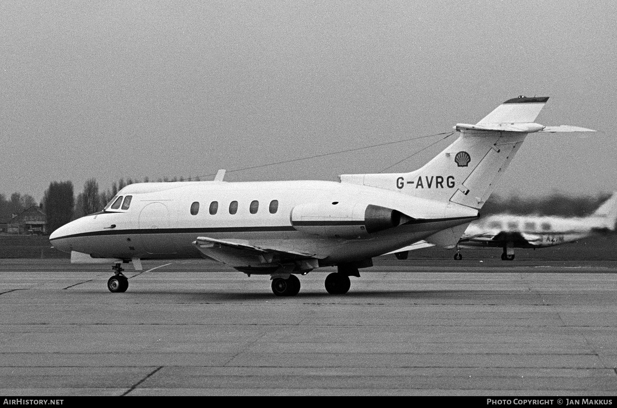 Aircraft Photo of G-AVRG | Hawker Siddeley HS-125-3A/RA | Shell | AirHistory.net #617215