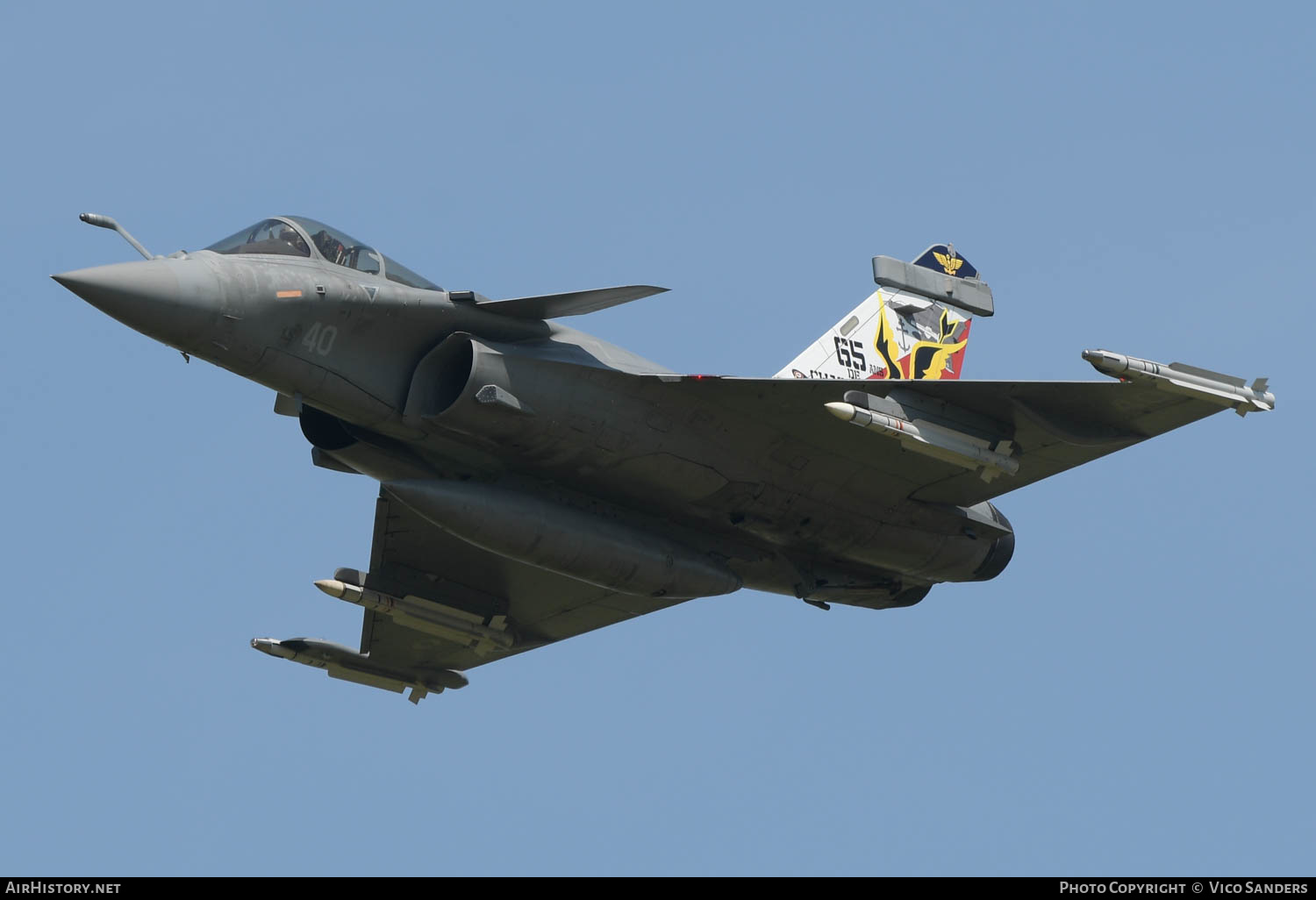 Aircraft Photo of 40 | Dassault Rafale M | France - Navy | AirHistory.net #617226