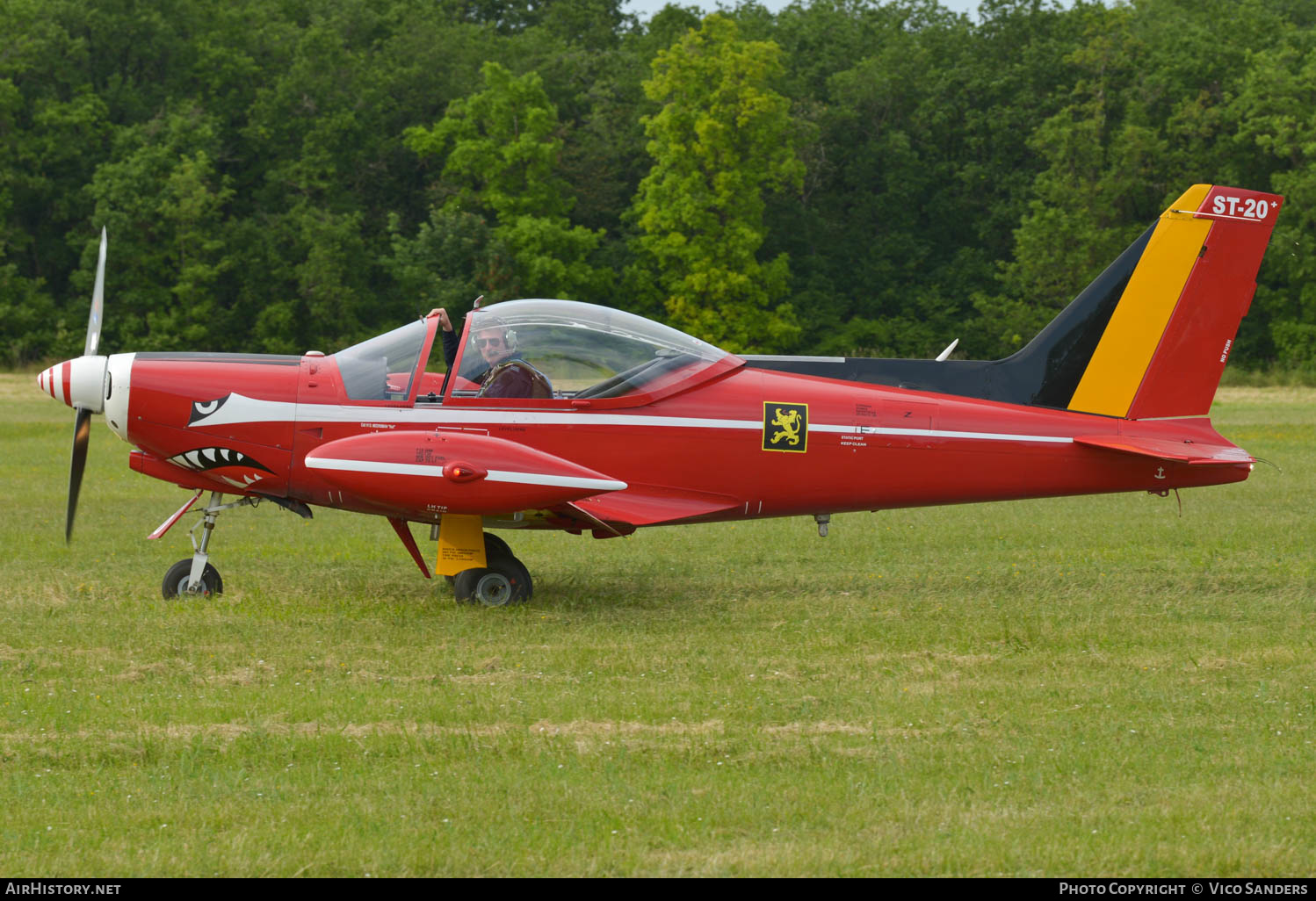 Aircraft Photo of ST-20 | SIAI-Marchetti SF-260M | Belgium - Air Force | AirHistory.net #617230