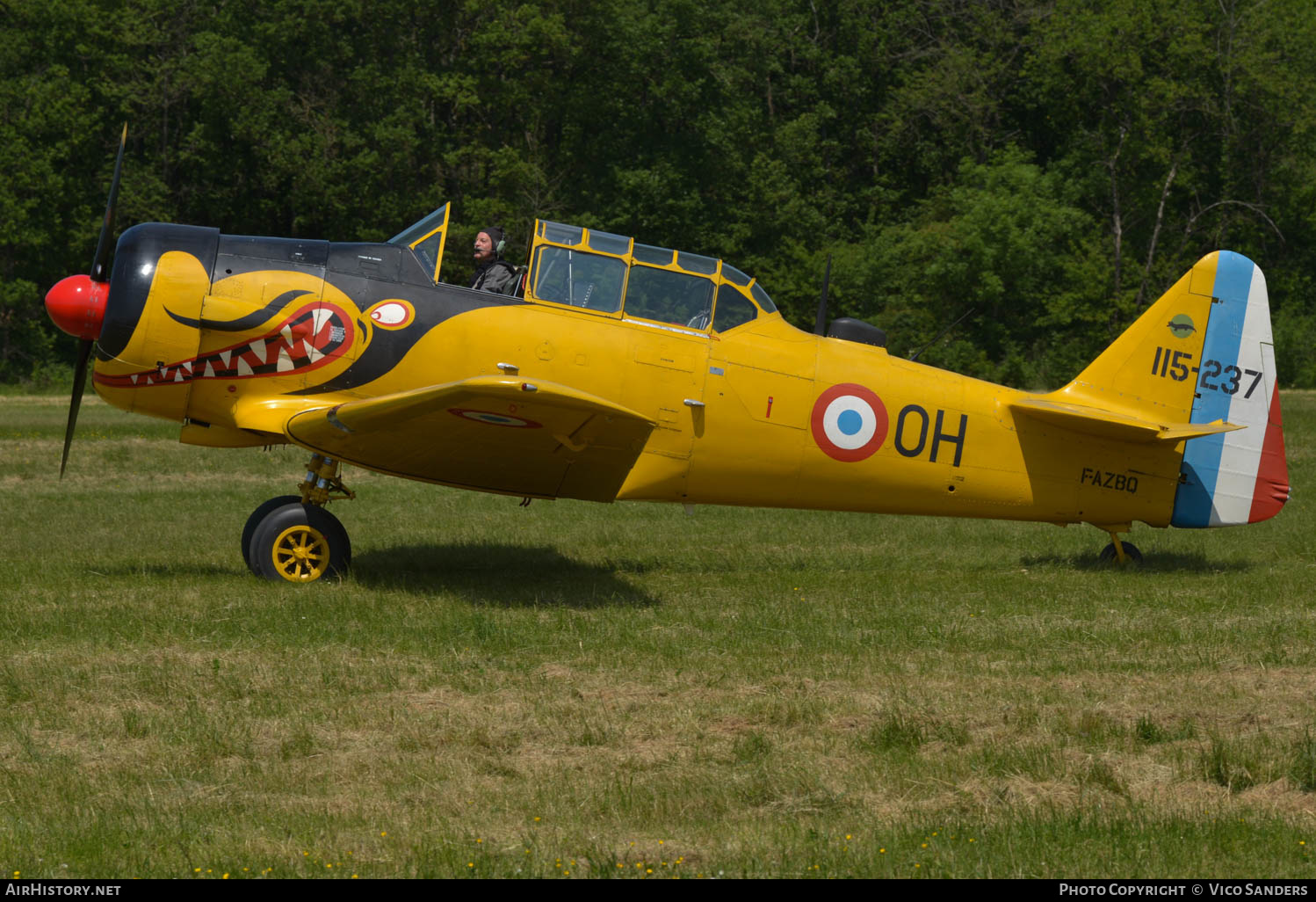 Aircraft Photo of F-AZBQ / 115-237 | North American T-6G Texan | France - Air Force | AirHistory.net #617239