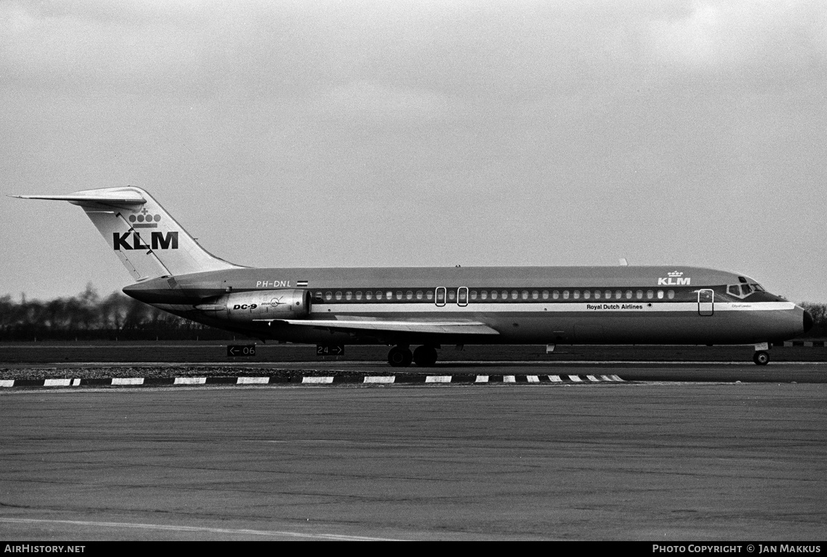 Aircraft Photo of PH-DNL | McDonnell Douglas DC-9-32 | KLM - Royal Dutch Airlines | AirHistory.net #617250