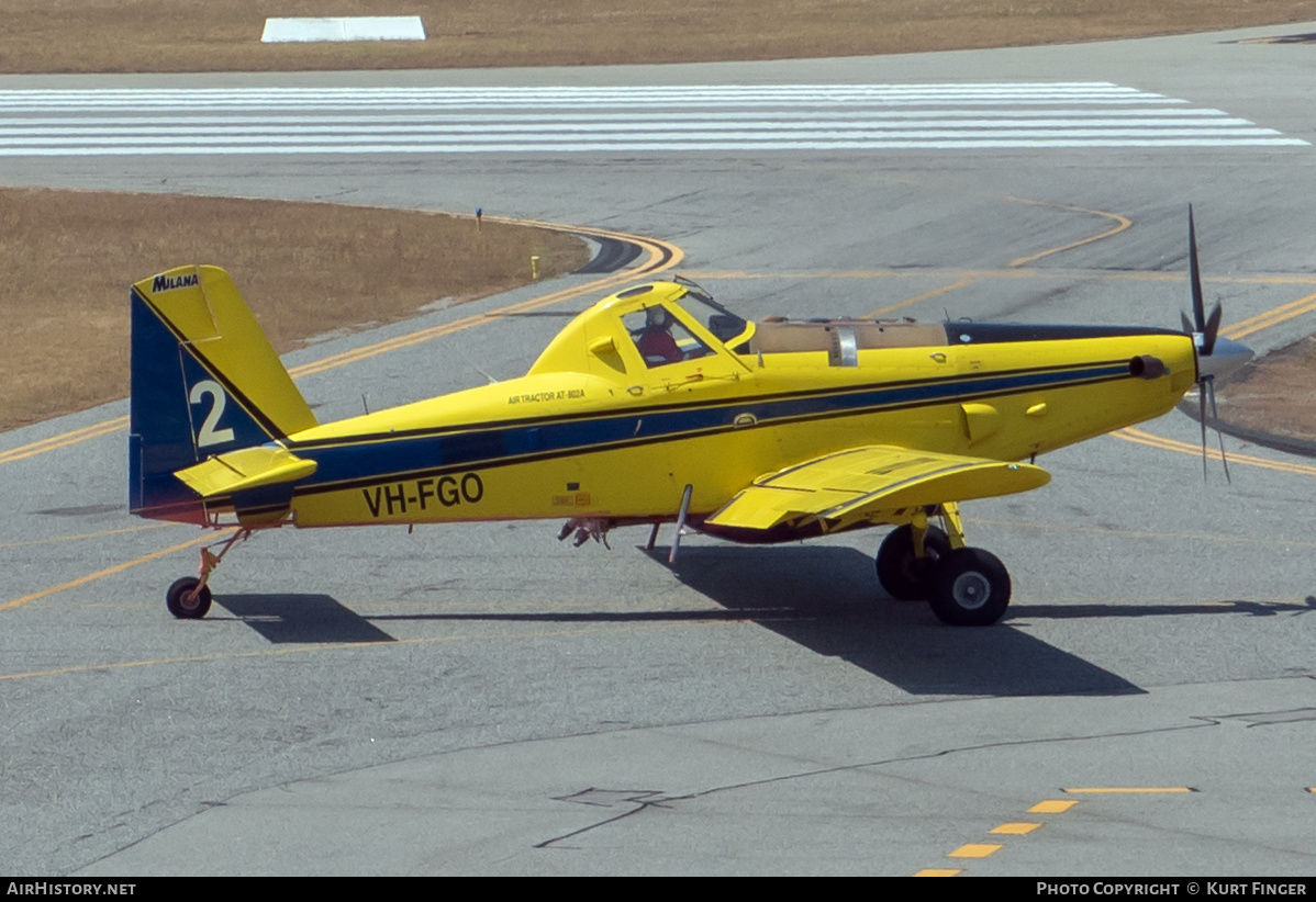 Aircraft Photo of VH-FGO | Air Tractor AT-802A | Parks and Wildlife Service (Western Australia) | AirHistory.net #617251