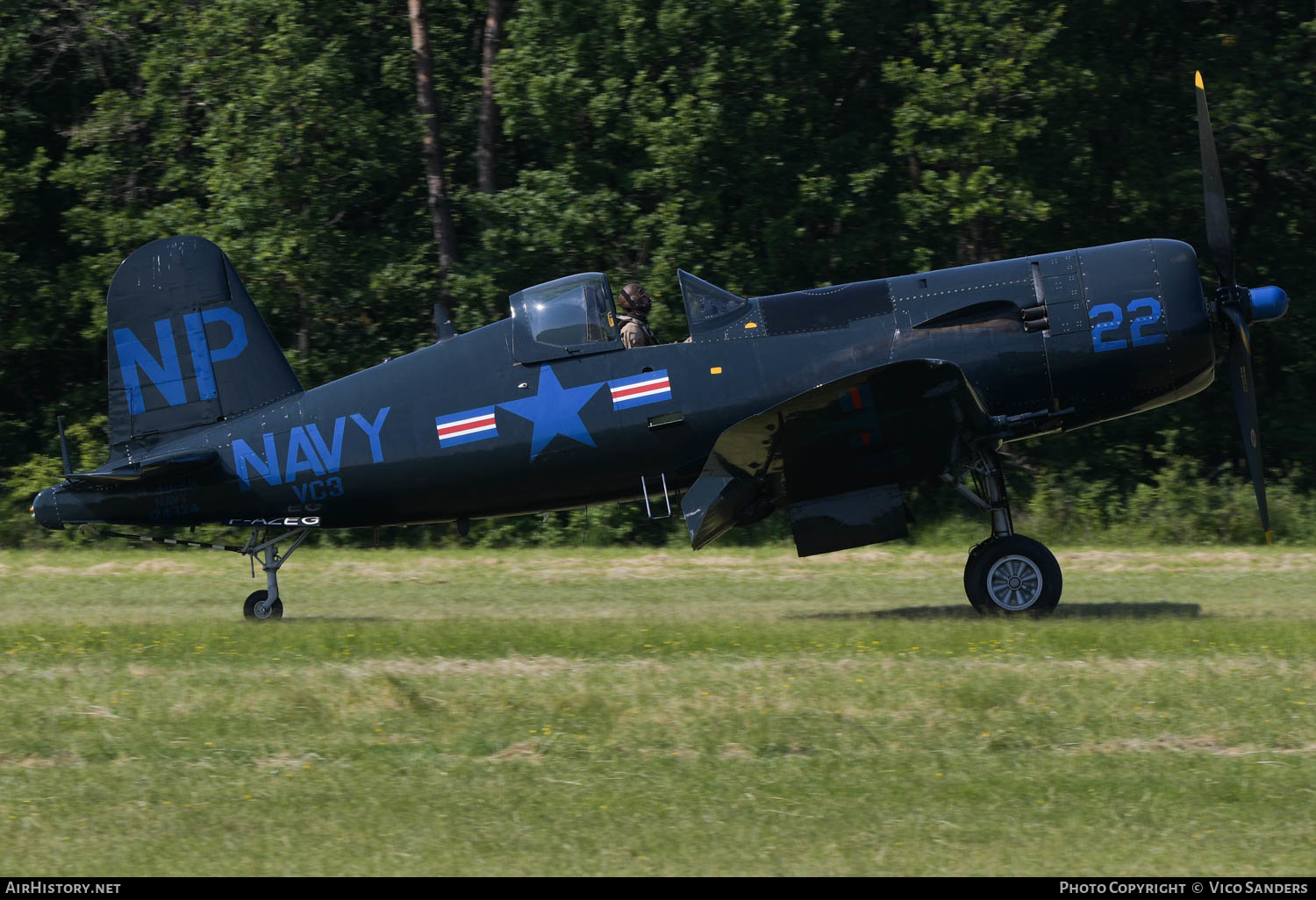 Aircraft Photo of F-AZEG / 124724 | Vought F4U-5NL Corsair | USA - Navy | AirHistory.net #617256