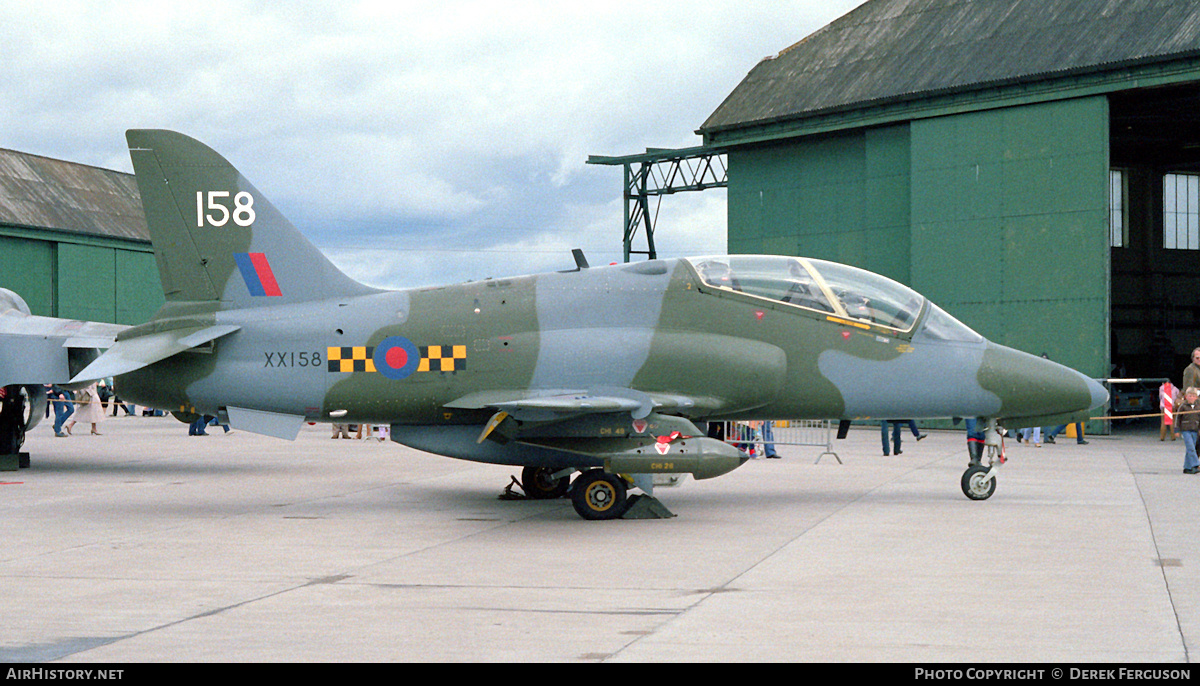 Aircraft Photo of XX158 | Hawker Siddeley Hawk T.1A | UK - Air Force | AirHistory.net #617264