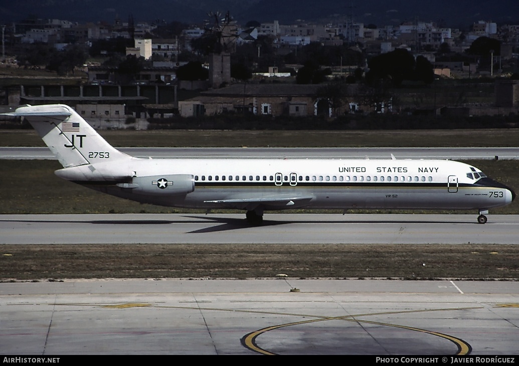 Aircraft Photo of 162753 / 2753 | McDonnell Douglas DC-9-33RC | USA - Navy | AirHistory.net #617265