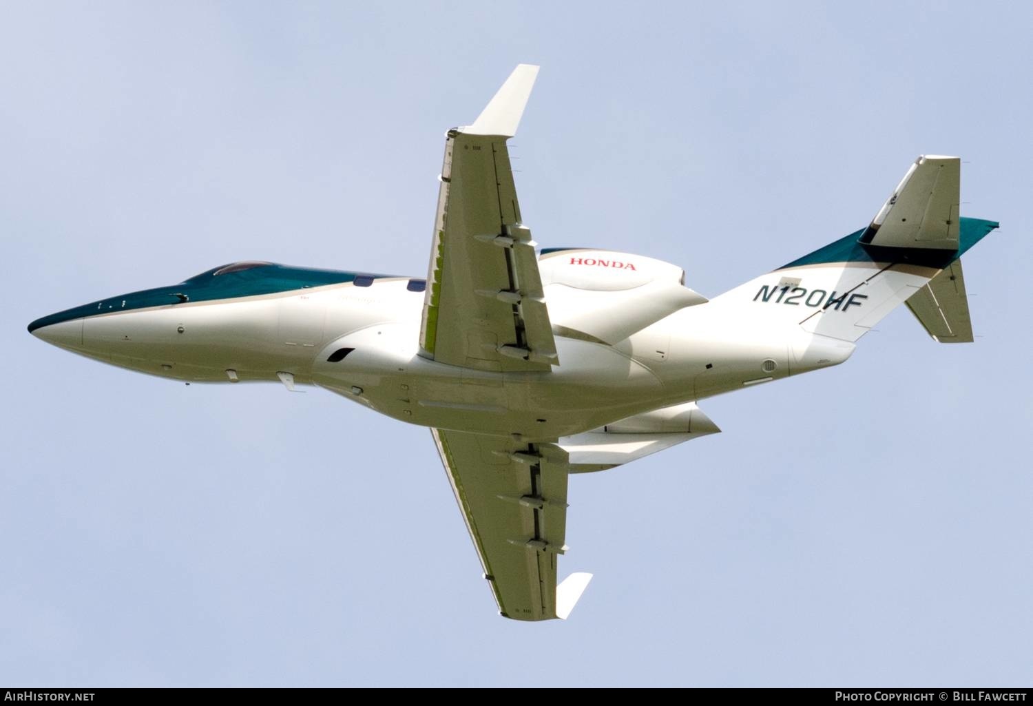 Aircraft Photo of N120HF | Honda HA-420 HondaJet | AirHistory.net #617277