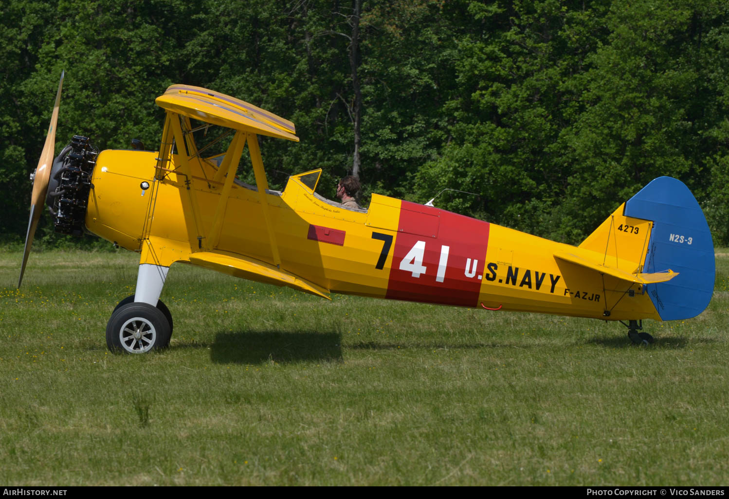 Aircraft Photo of F-AZJR / 4273 | Boeing PT-13D Kaydet (E75) | USA - Navy | AirHistory.net #617286