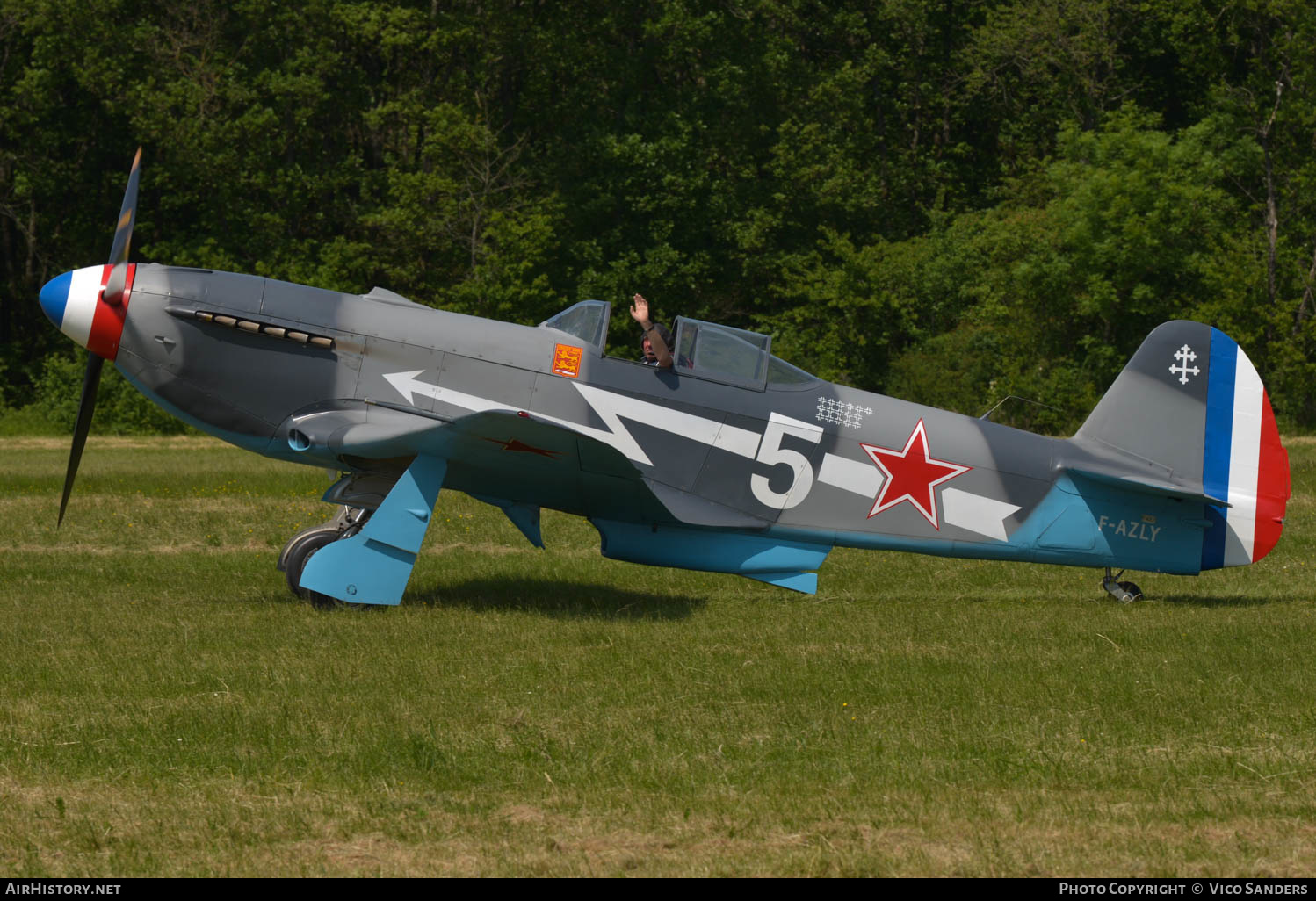 Aircraft Photo of F-AZLY / 5 white | Yakovlev Yak-3UA | Soviet Union - Air Force | AirHistory.net #617306