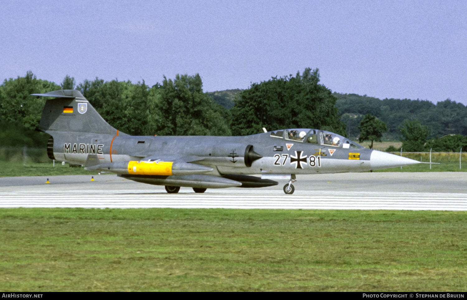 Aircraft Photo of 2781 | Lockheed TF-104G Starfighter | Germany - Navy | AirHistory.net #617308