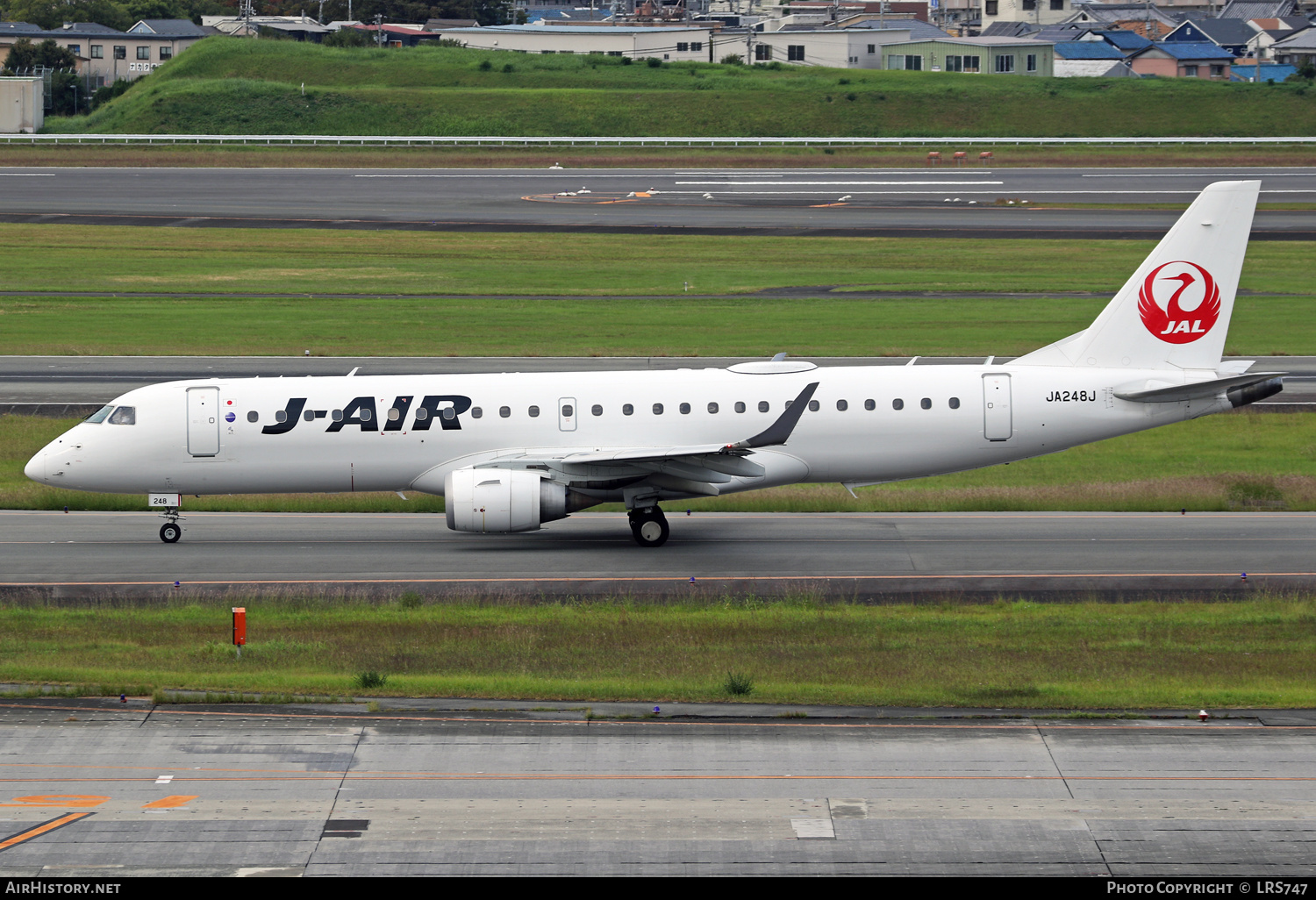 Aircraft Photo of JA248J | Embraer 190STD (ERJ-190-100STD) | J-Air | AirHistory.net #617348