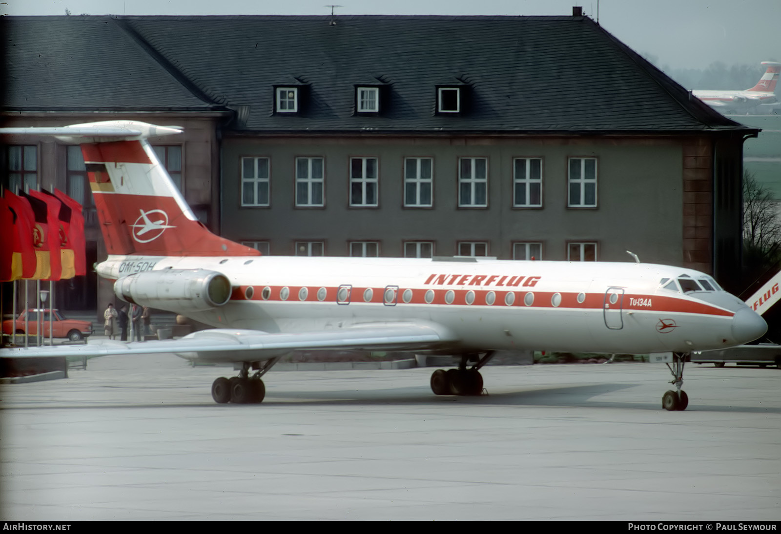 Aircraft Photo of DM-SDH | Tupolev Tu-134AK | Interflug | AirHistory.net #617362