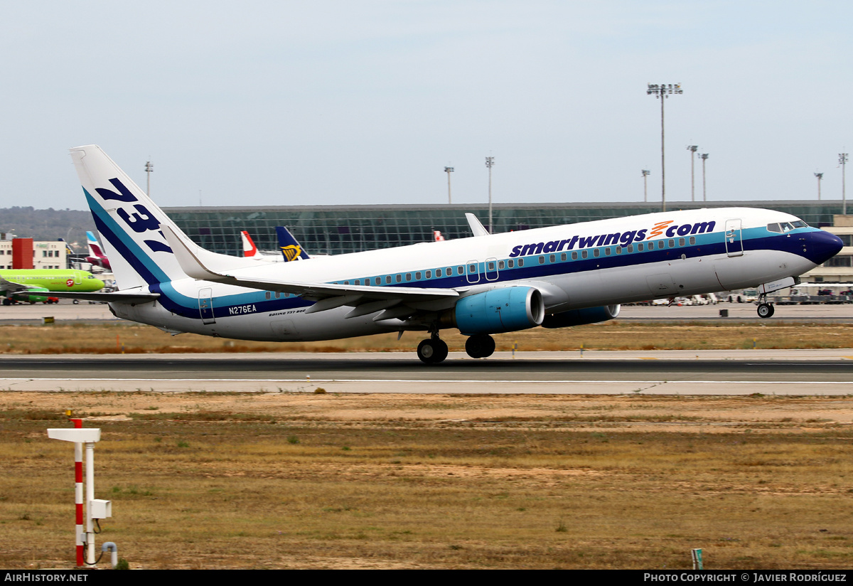 Aircraft Photo of N276EA | Boeing 737-8AL | Smartwings | AirHistory.net #617365