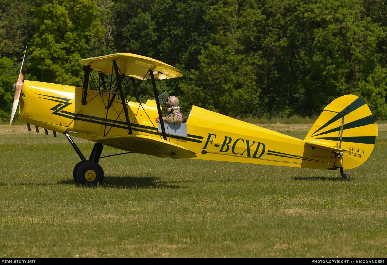 Aircraft Photo of F-BCXD | Stampe-Vertongen SV-4A | AirHistory.net #617368