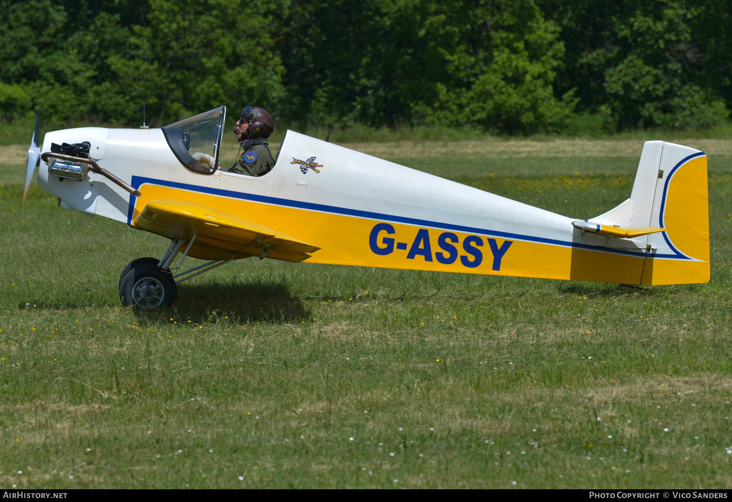 Aircraft Photo of G-ASSY | Druine D-31 Turbulent (Modified) | The Tiger Club | AirHistory.net #617382