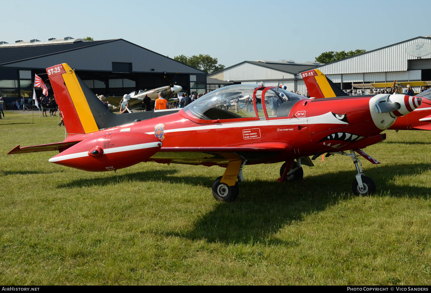 Aircraft Photo of ST-25 | SIAI-Marchetti SF-260M+ | Belgium - Air Force | AirHistory.net #617389