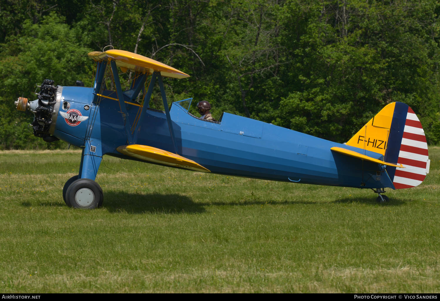 Aircraft Photo of F-HIZI | Boeing PT-17 Kaydet (A75N1) | AVA - Aero Vintage Academy | USA - Air Force | AirHistory.net #617401