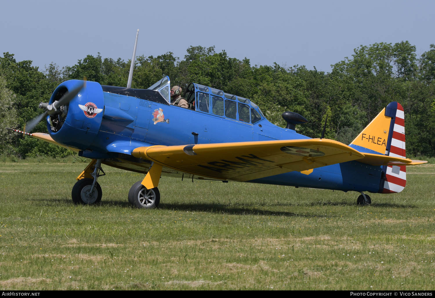 Aircraft Photo of F-HLEA / 49-3056 | North American T-6G Texan | AVA - Aero Vintage Academy | USA - Air Force | AirHistory.net #617402