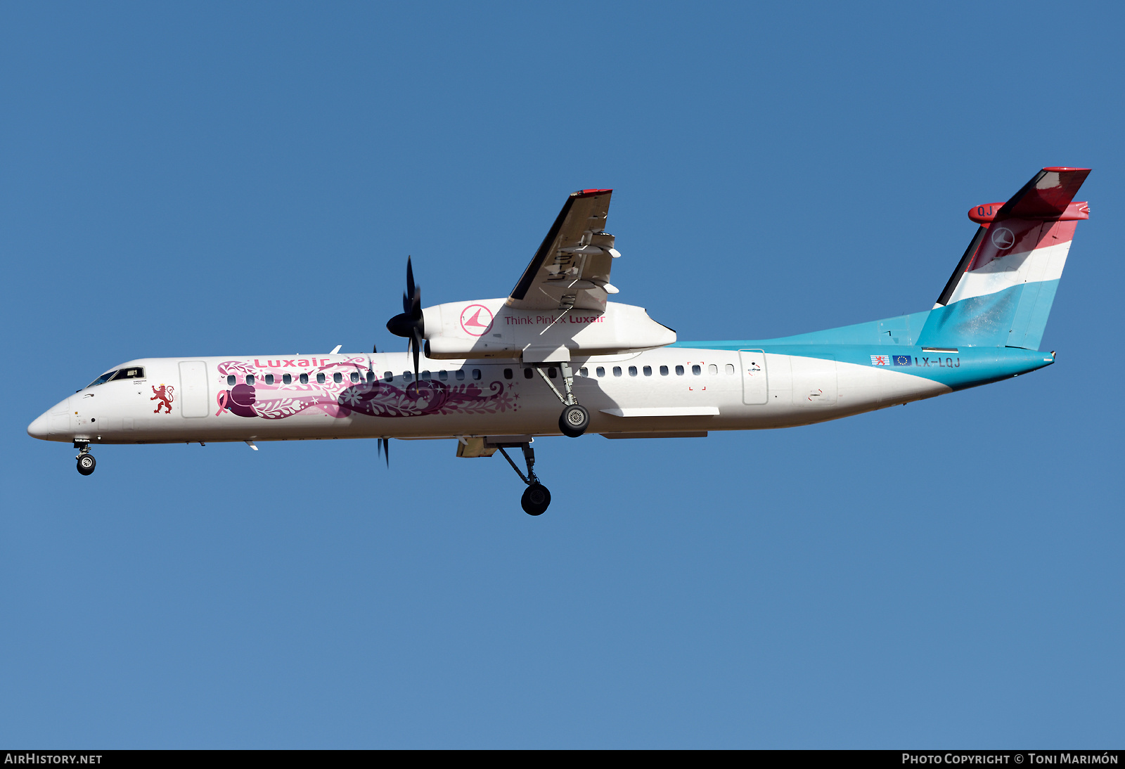 Aircraft Photo of LX-LQJ | Bombardier DHC-8-402 Dash 8 | Luxair | AirHistory.net #617404