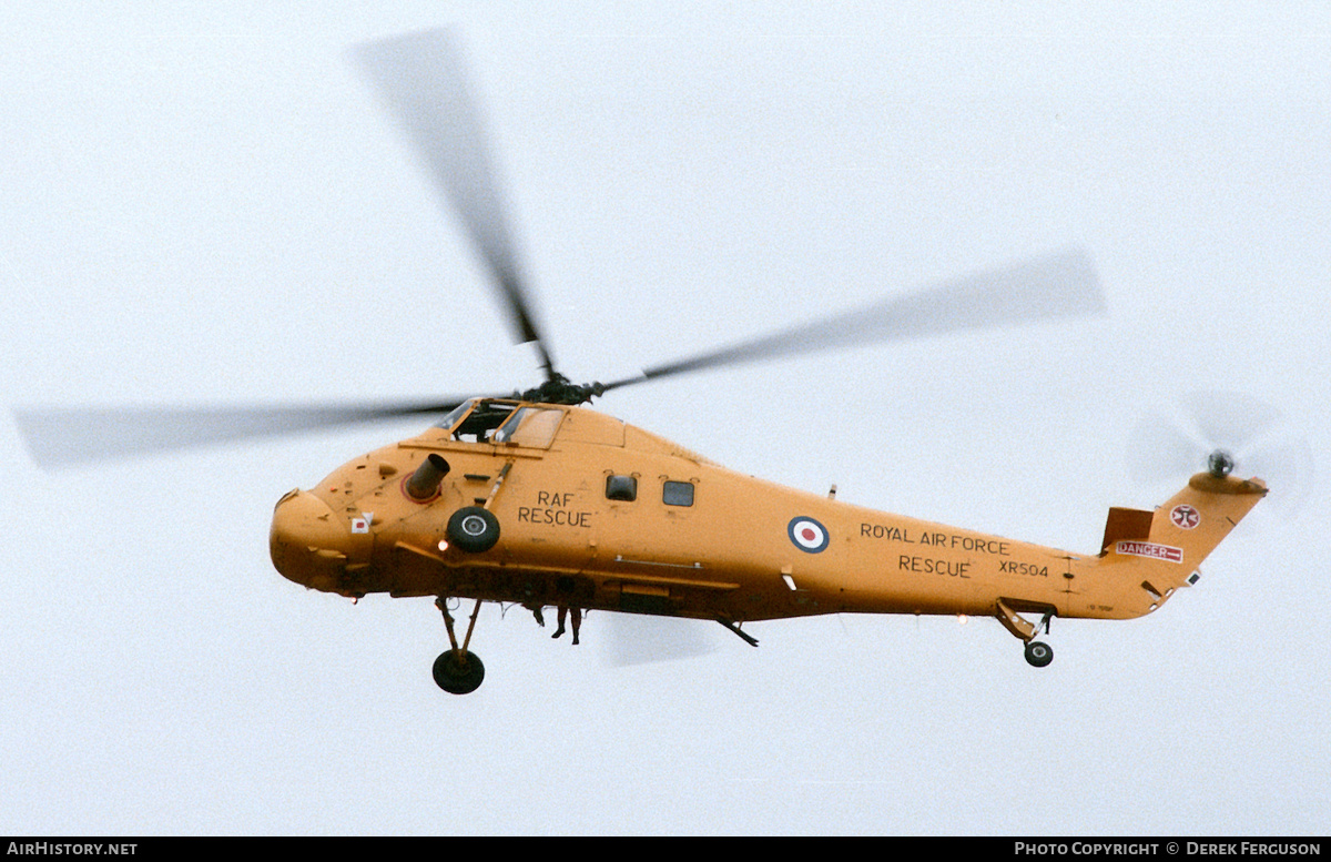 Aircraft Photo of XR504 | Westland WS-58 Wessex HC.2 | UK - Air Force | AirHistory.net #617431