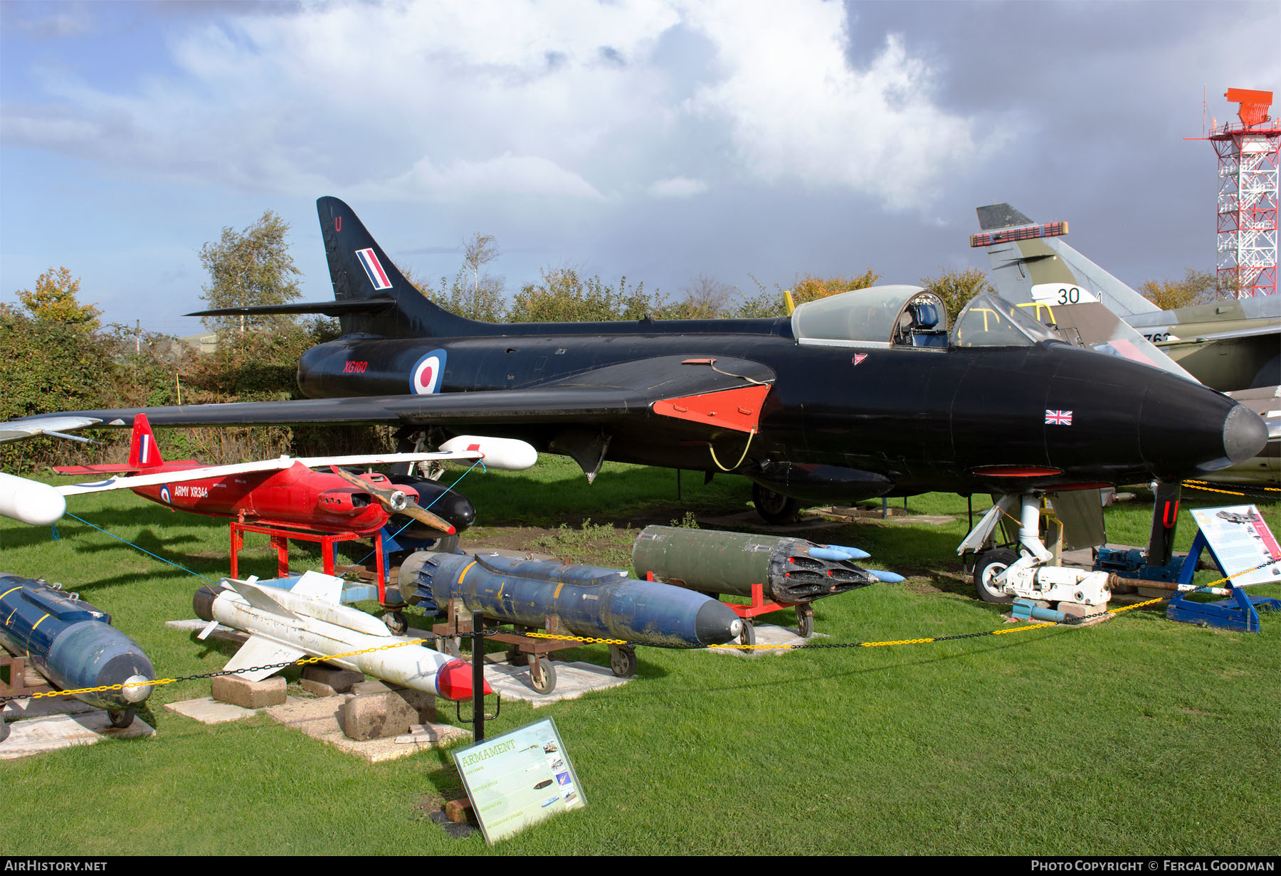 Aircraft Photo of XG160 | Hawker Hunter F6A | UK - Air Force | AirHistory.net #617434