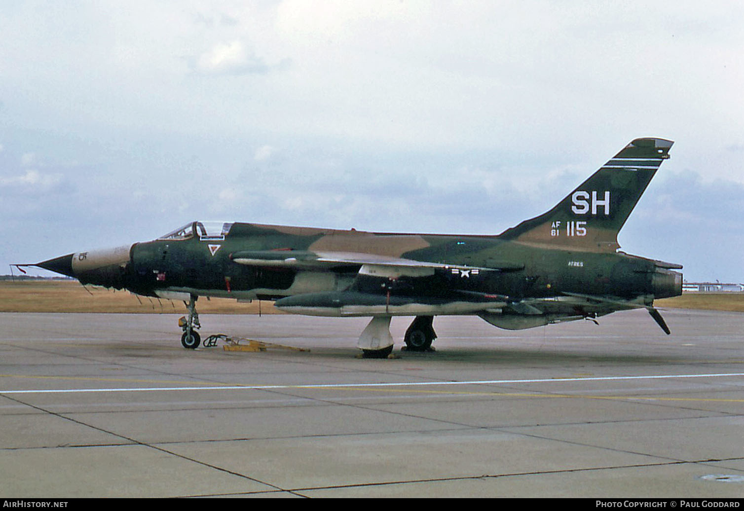 Aircraft Photo of 61-0115 / AF61-115 | Republic F-105D Thunderchief | USA - Air Force | AirHistory.net #617458