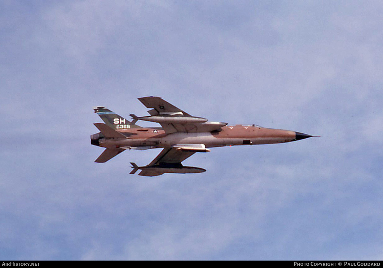 Aircraft Photo of 63-8365 / AF63-365 | Republic F-105F Thunderchief | USA - Air Force | AirHistory.net #617465