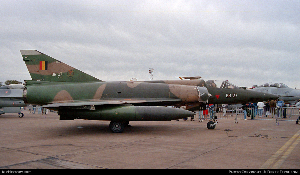Aircraft Photo of BR27 | Dassault Mirage 5BR | Belgium - Air Force | AirHistory.net #617478