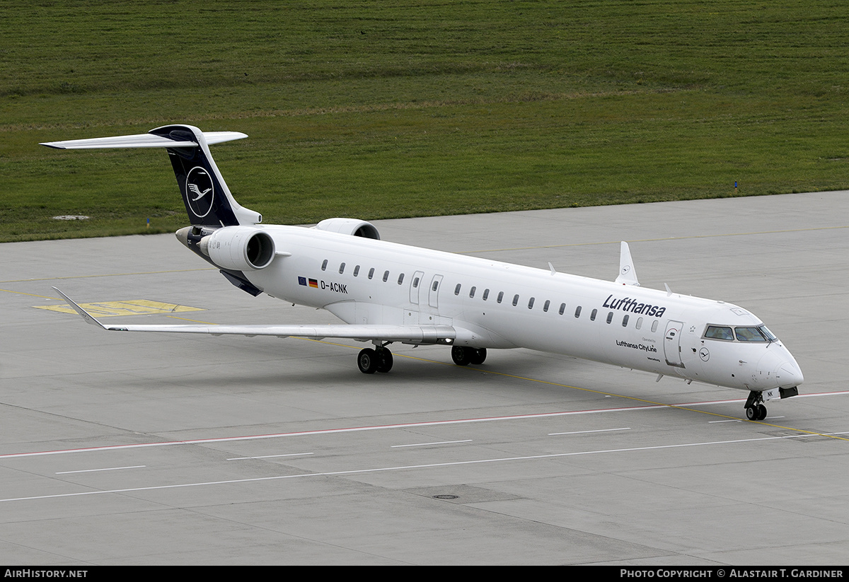 Aircraft Photo of D-ACNK | Bombardier CRJ-900LR (CL-600-2D24) | Lufthansa | AirHistory.net #617500